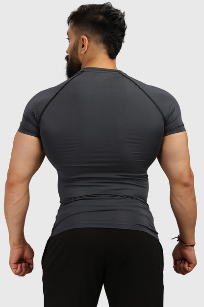 Compression T-shirt Grey