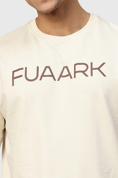 Energy Oversized T-shirt Beige