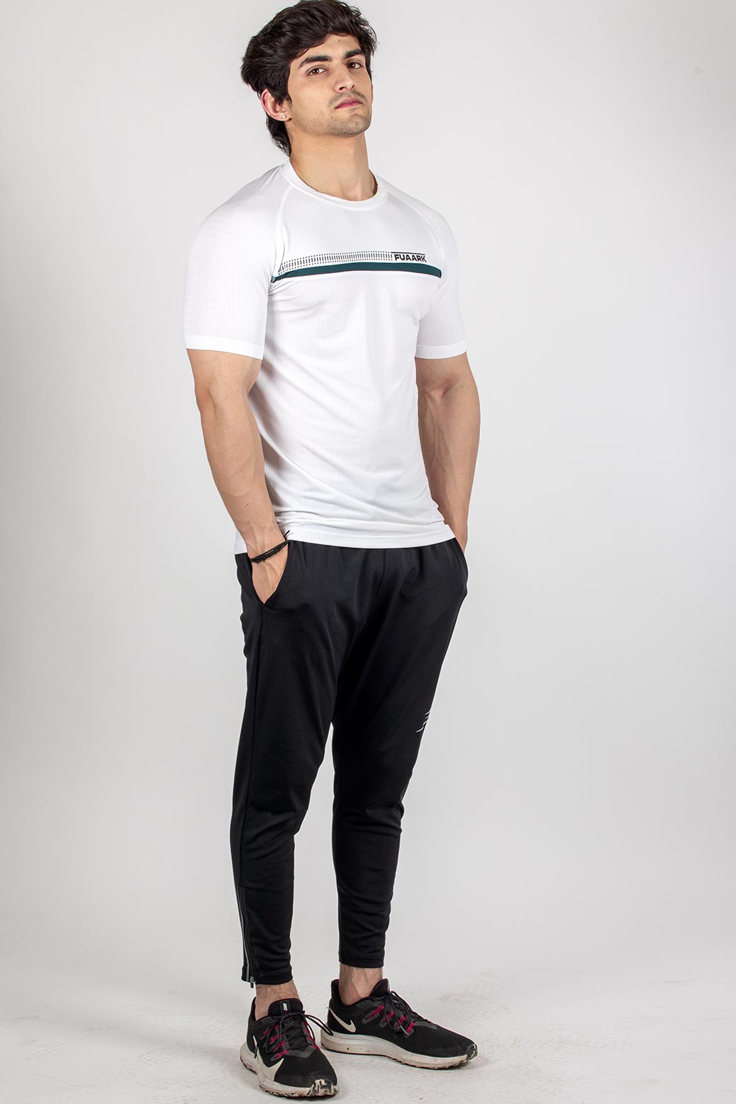 Lining T-shirt White