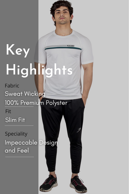 Lining T-shirt White