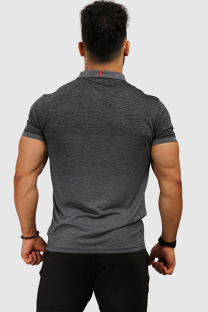 Raw Polo Slim Fit T-shirt Grey