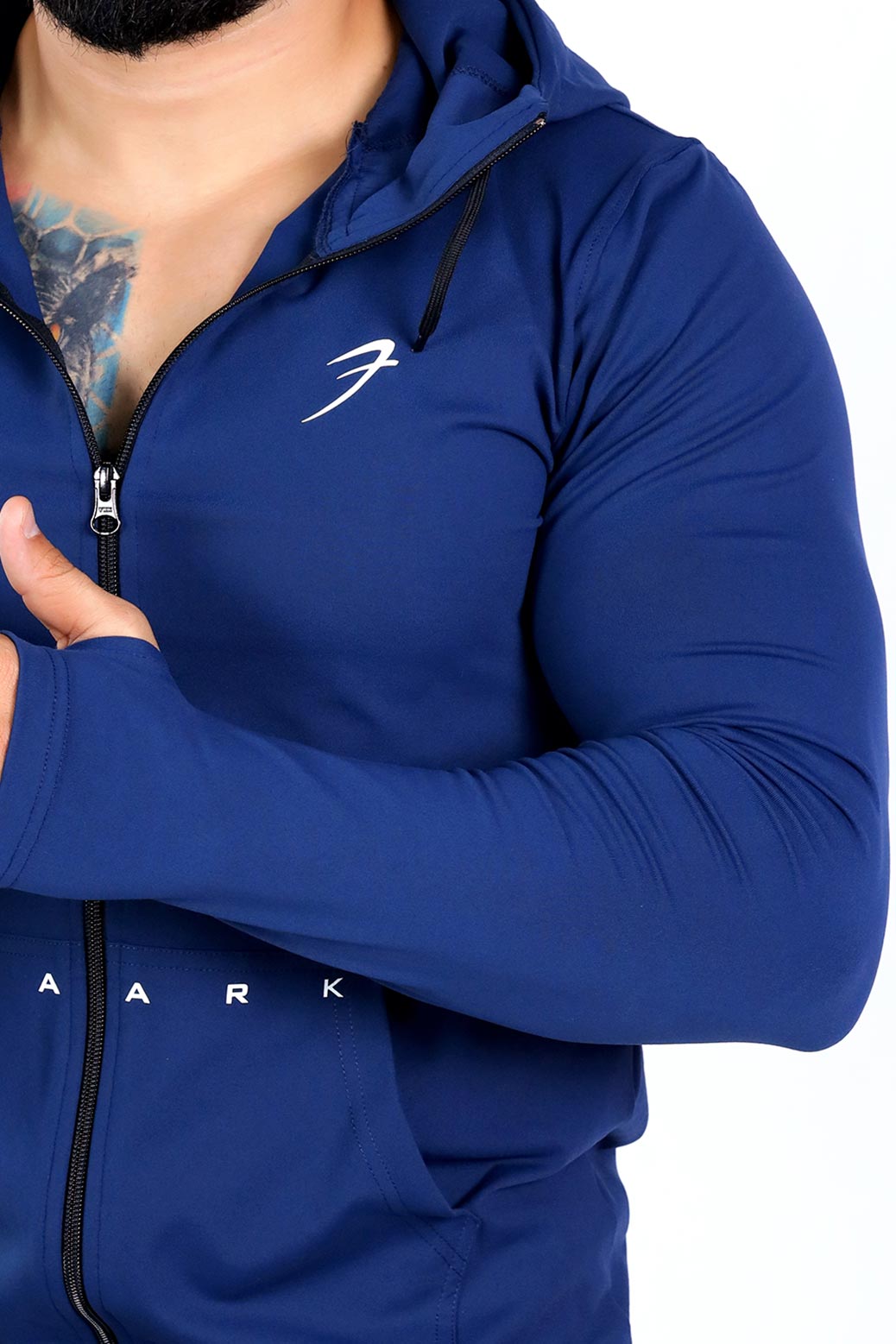 Signature Nylon Jackets Navy