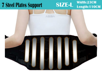 Neoprene Lumbar Lower Back Support Belt