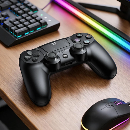 Wireless PS4 Controller with Dual Vibration, 6-Axis Motion & 3.5mm Audio (GA34)
