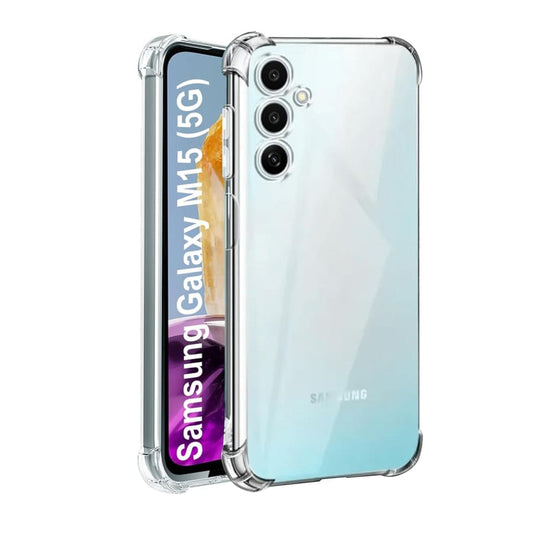 Protective Case for Samsung Galaxy M15 5G (Clear)