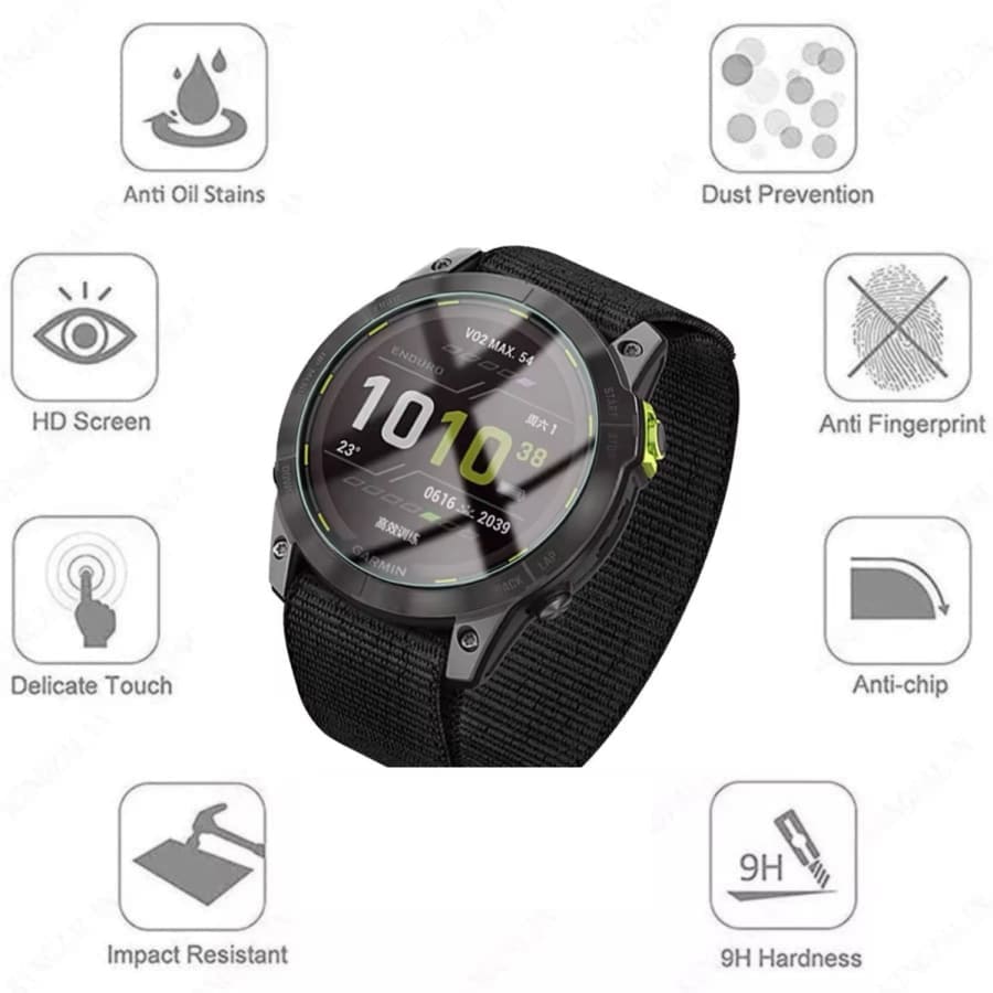 Garmin Enduro 2 - Hydrogel Screen Protectors (Pack of 6)