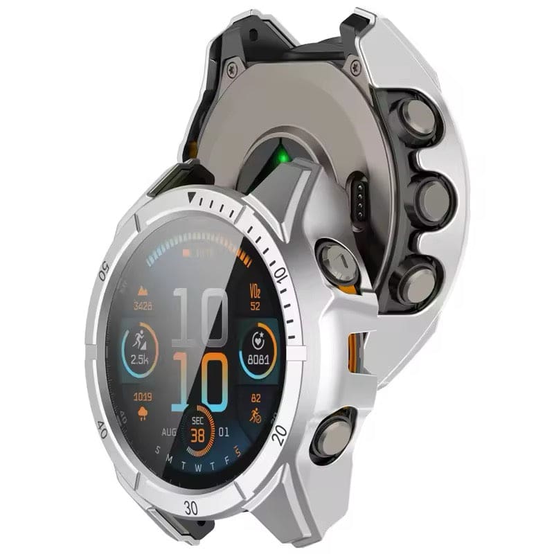 Garmin fenix 8 (51mm) Series - Protective Case (Silver)
