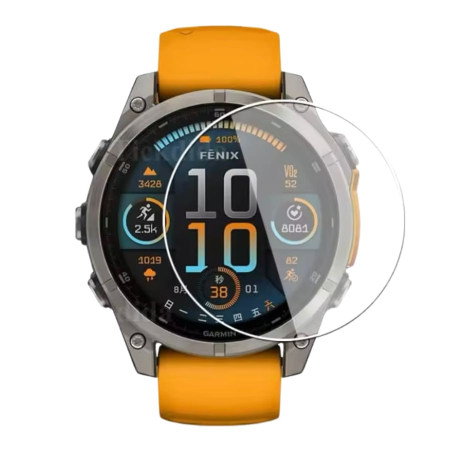 Garmin fenix 8 (51mm) Series - Screen Protectors (Pack of 2)