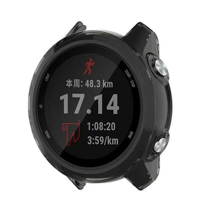 Garmin Forerunner 245 Series - Protective Case (Black Smoke)