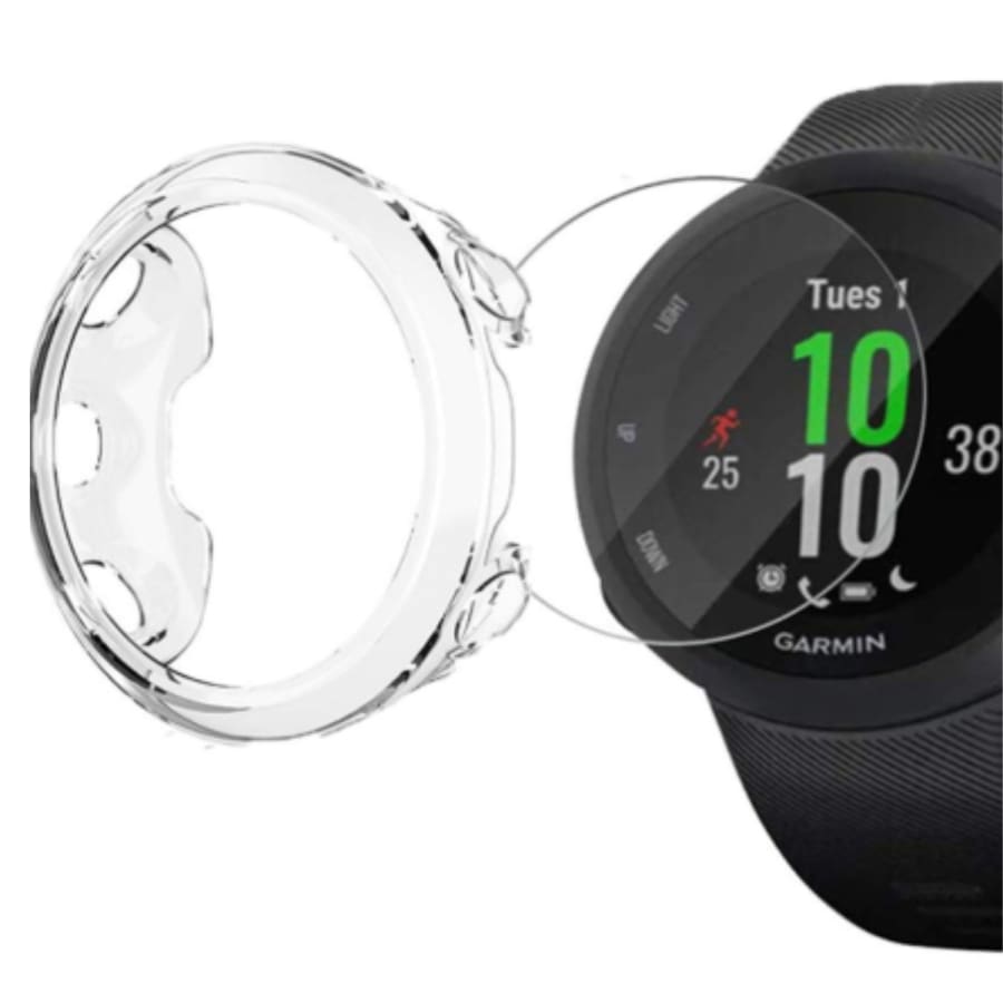 Garmin Forerunner 45 Watch (42mm) - Protective Case (Clear)