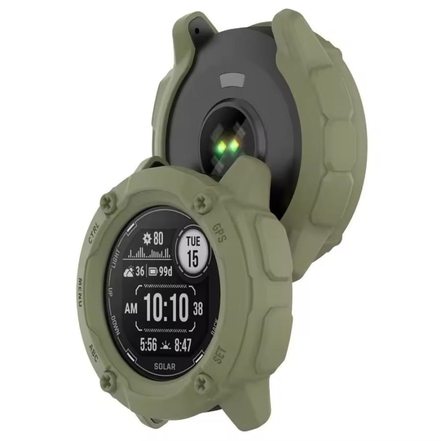 Garmin Instinct 2X Solar Series - Protective Case (Green)
