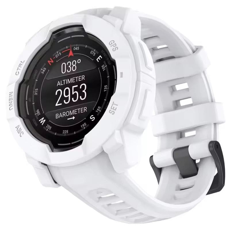 Garmin Instinct 3 (50mm) - Protective Case (White)