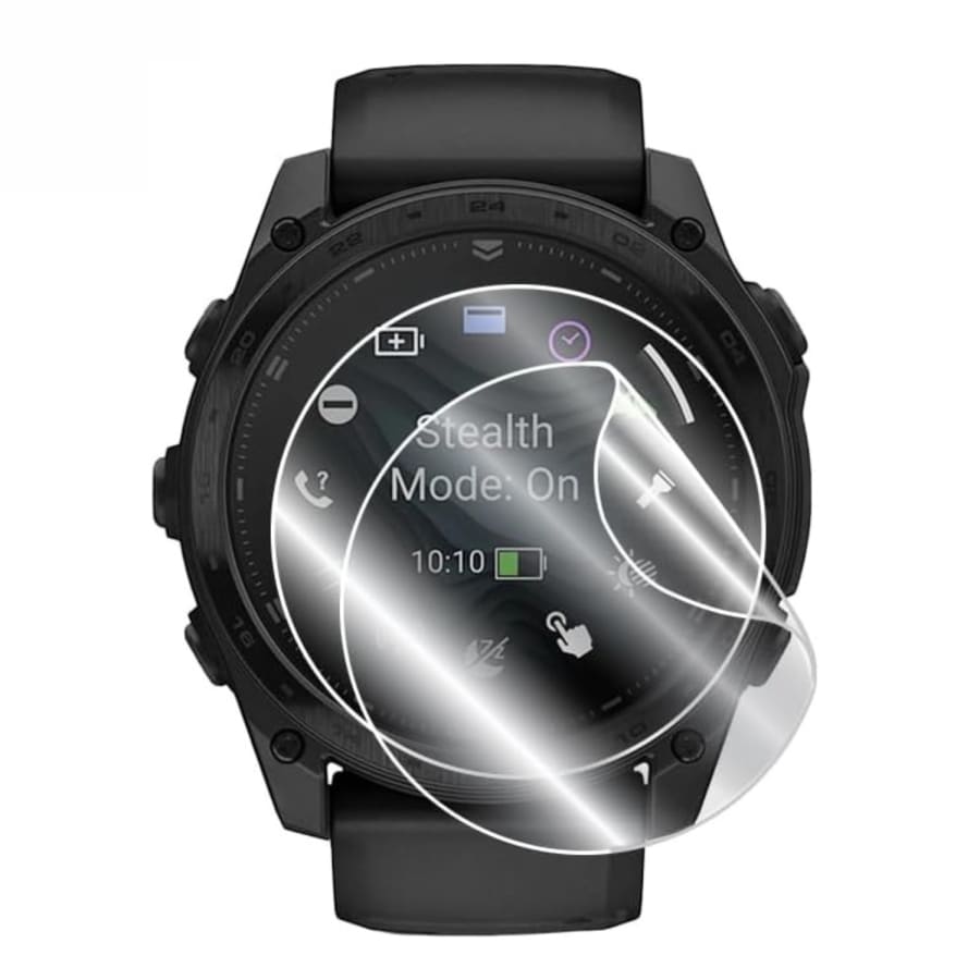 Garmin Tactix 8 (51mm) - Hydrogel Screen Protectors (Pack of 6)
