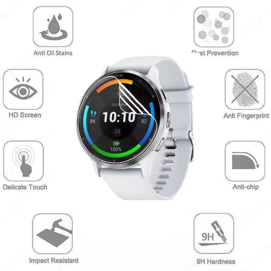 Garmin Venu 3S - Hydrogel Screen Protectors (Pack of 6)