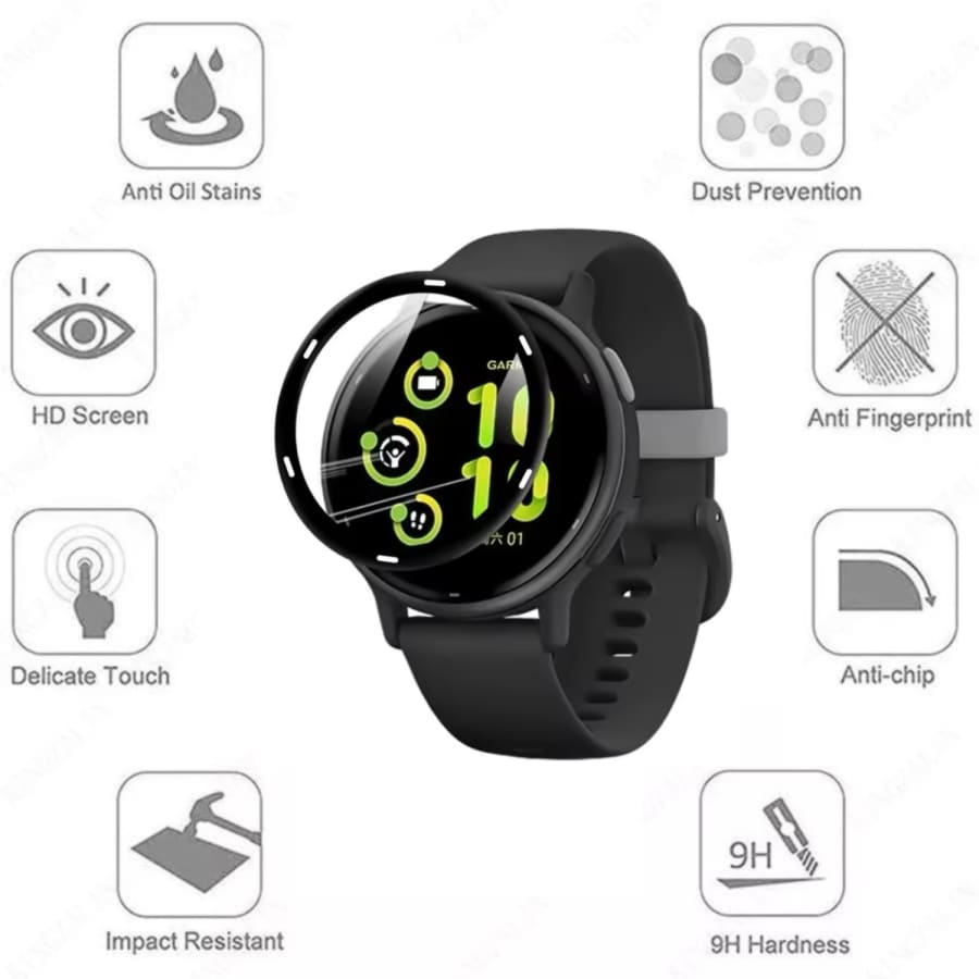 Garmin Vivoactive 5 - Screen Protector (Pack of 2)