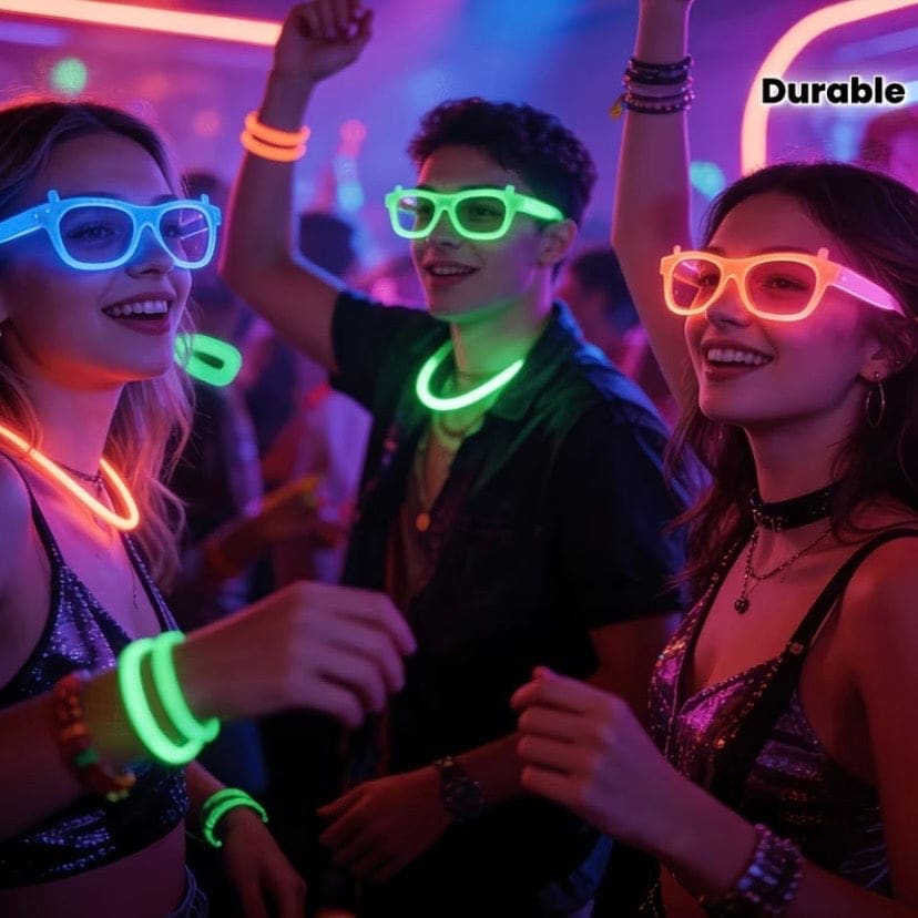 Glow Stick Glasses (Pack of 15)