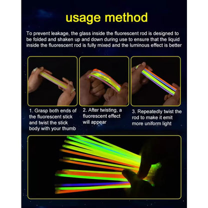 Glow Sticks (Pack of 100)