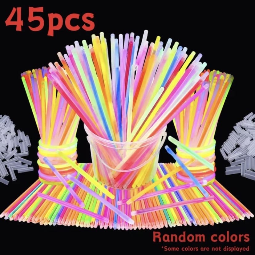 Glow Sticks (Pack of 45)