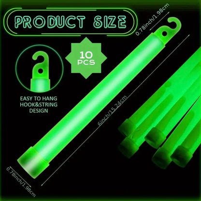 Glow Sticks - Green (Pack of 5)
