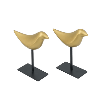 Gold Bird Set of 2 at online8 furniture store Auckland
