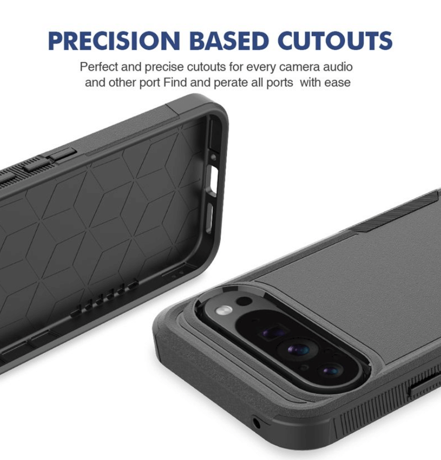 Google Pixel 10 Pro XL Dual Layer Armor Hard Case