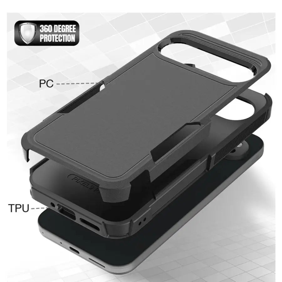 Google Pixel 10 Pro XL Dual Layer Armor Hard Case