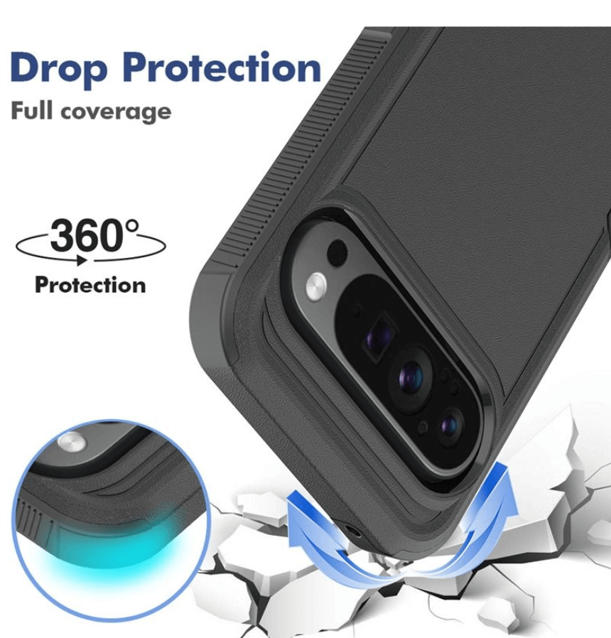 Google Pixel 10 Pro XL Dual Layer Armor Hard Case