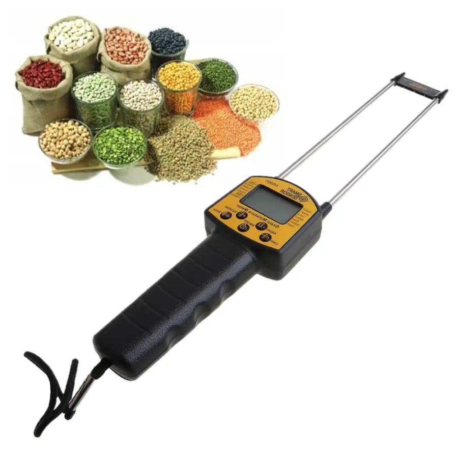 Grain Moisture Meter - For Corn Wheat Rice Bean Wheat Flour Fodder Rapeseed