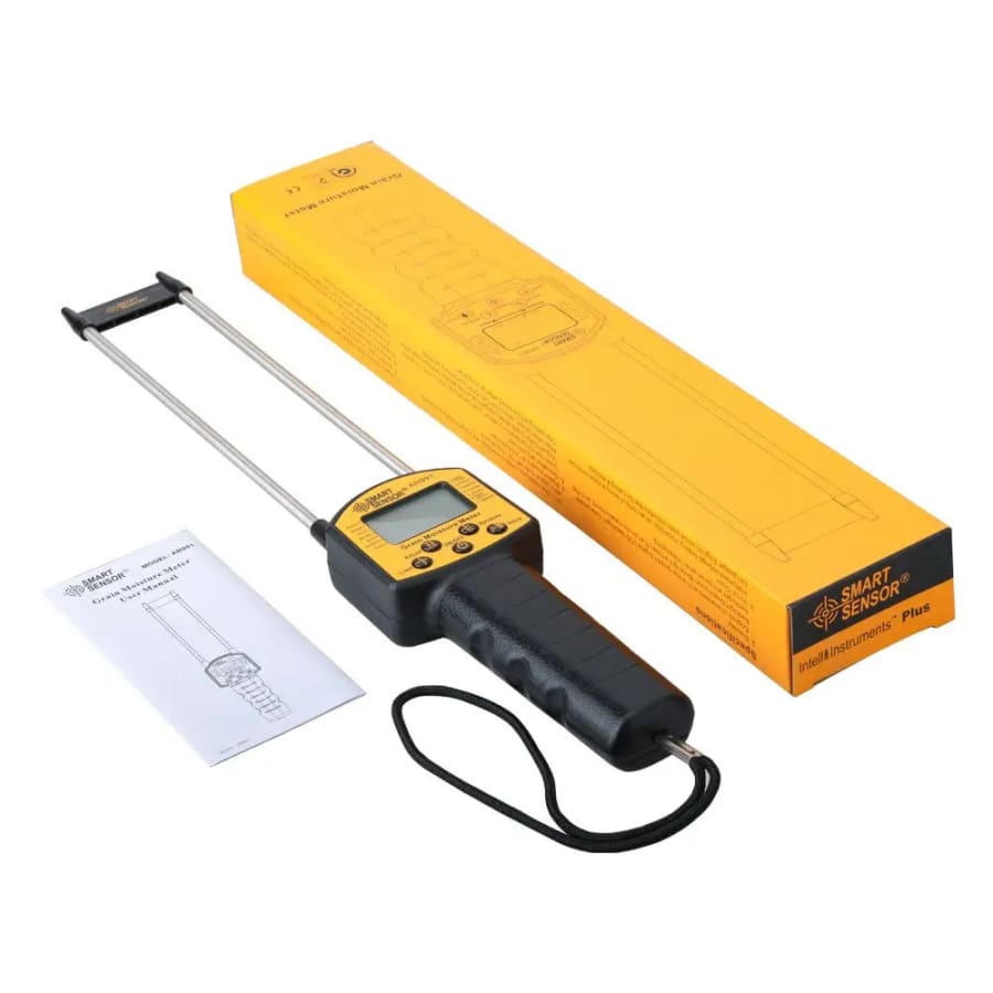 Grain Moisture Meter - For Corn Wheat Rice Bean Wheat Flour Fodder Rapeseed