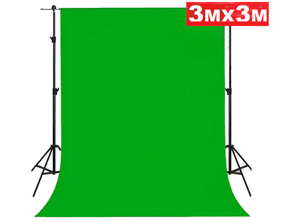Chromakey Green Screen Backdrop 3M X 3M