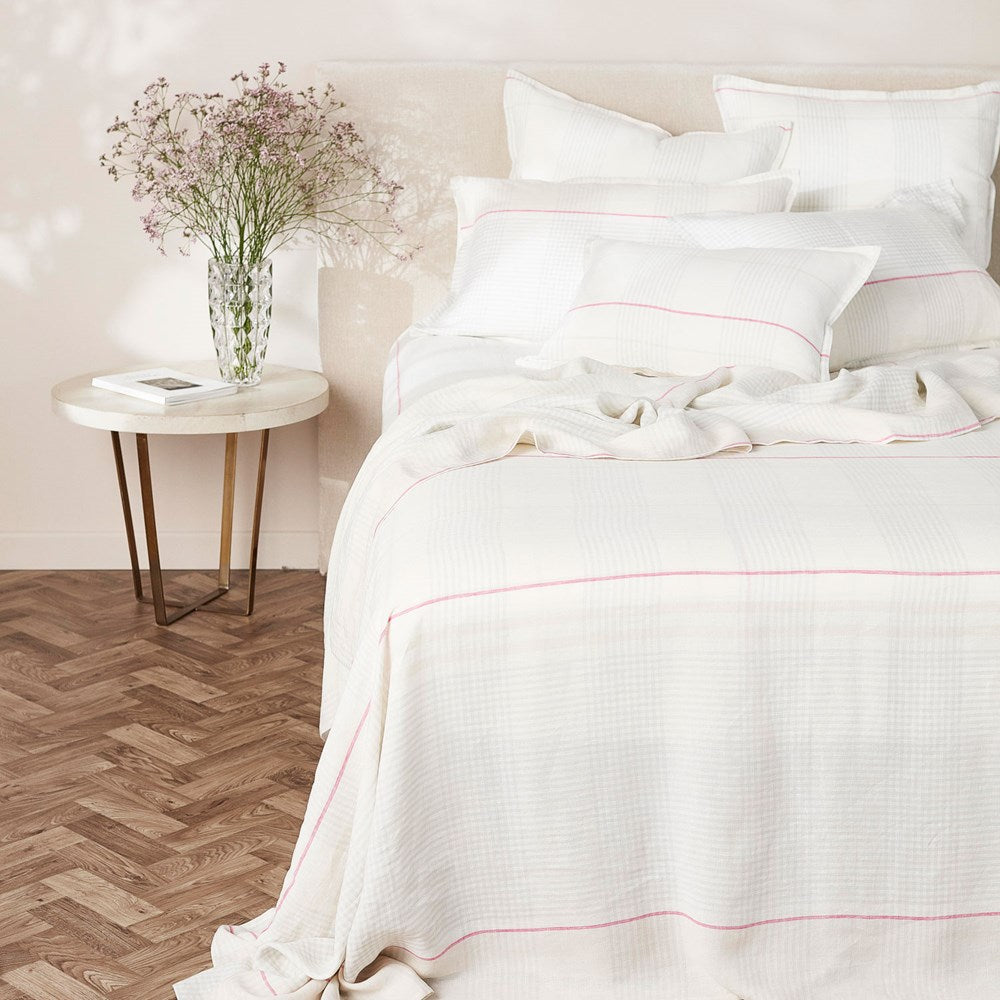 Pure Linen Bolster Pillow Cover