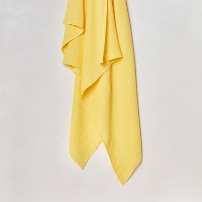 Stone Wash Linen Waffle Bath Sheet