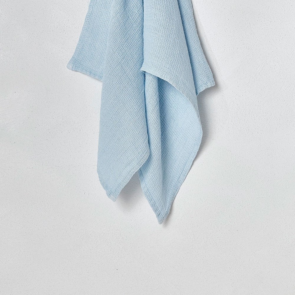Stone Wash Linen Waffle Face Cloth