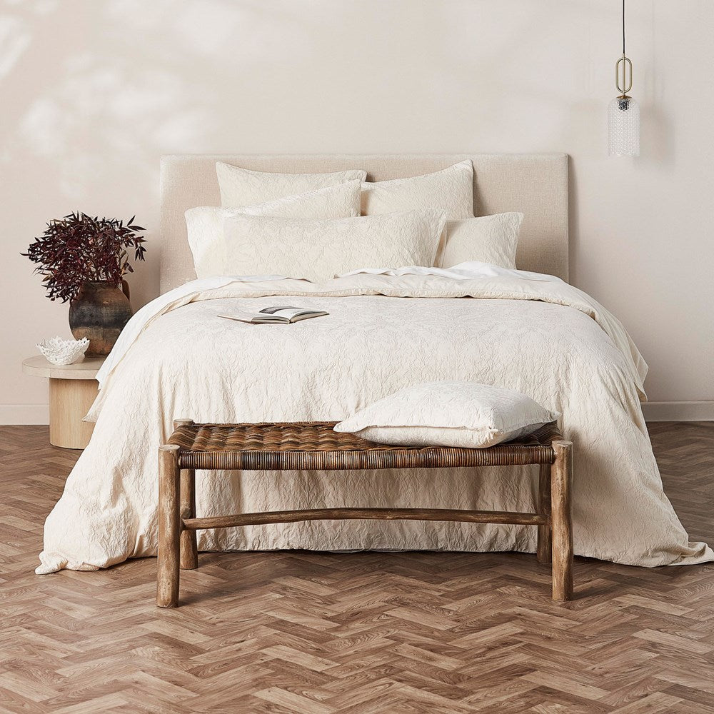 Isabella Cotton Damask Pillowcase