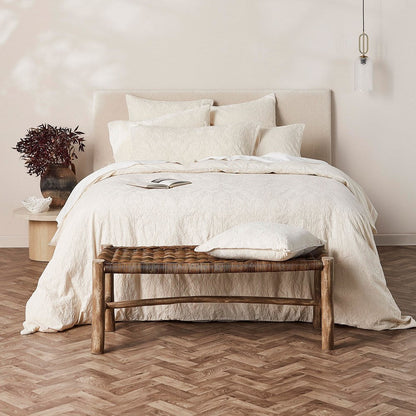 Isabella Cotton Damask Pillowcase
