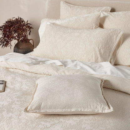 Isabella Cotton Damask Duvet Cover