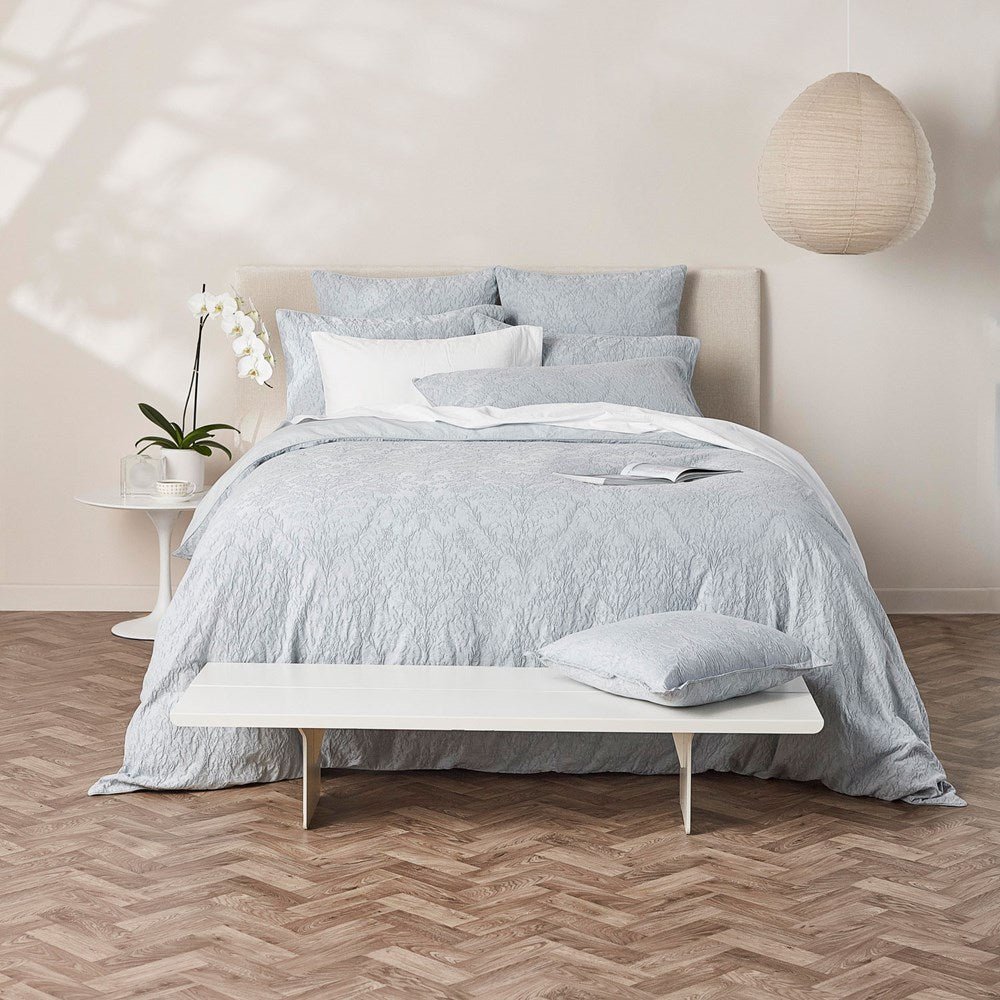 Isabella Cotton Damask Cushion Cover