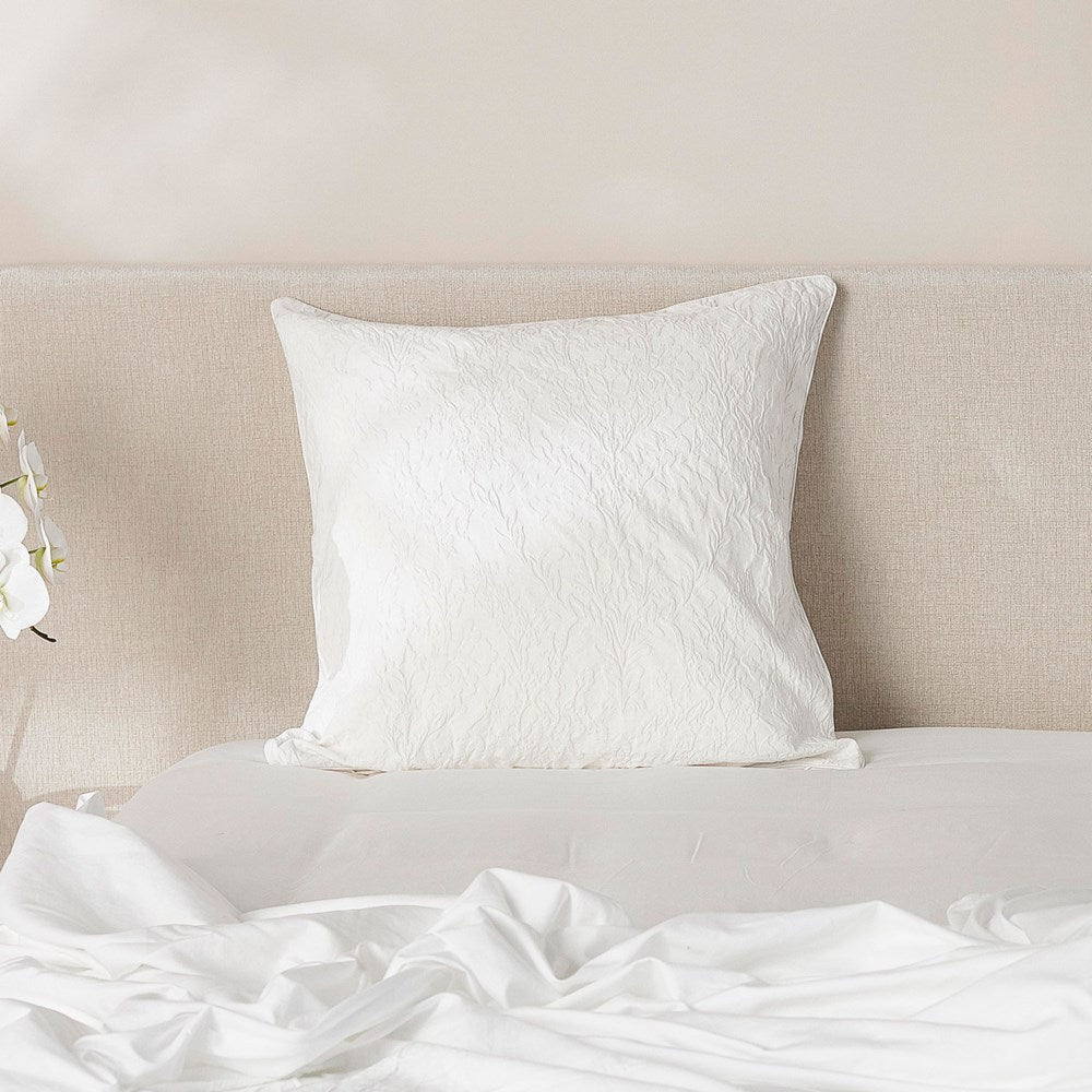 Isabella Cotton Damask Euro Pillowcase