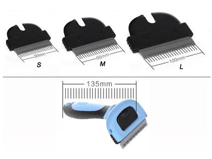 Pet Grooming Brush Pink,  Size S