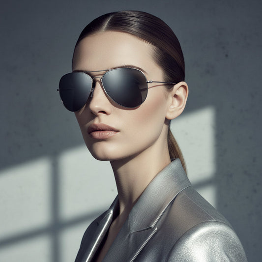 Polarized Mirrored Lens Sunglasses 3025