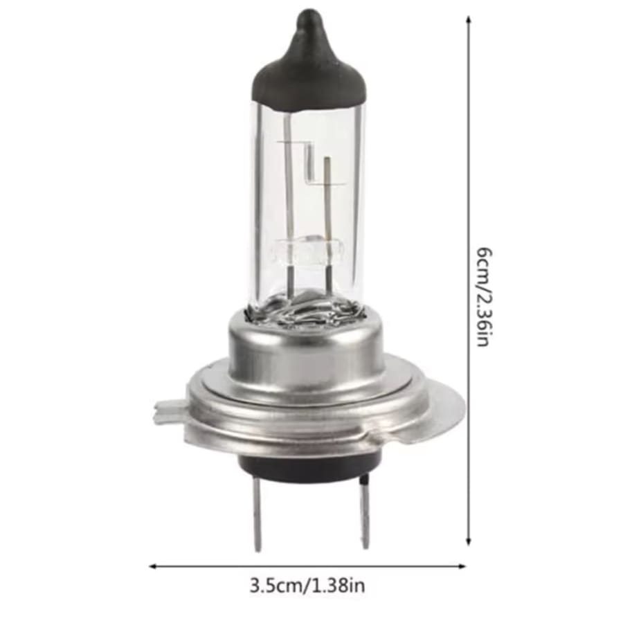 H7 12V Halogen Headlight Bulb (Pack of 2)