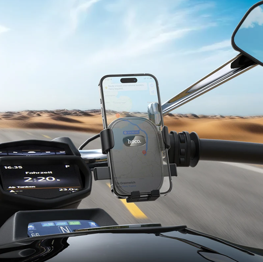 Bike and Motorbike Phone Holder – Secure Handlebar Mount (H85)