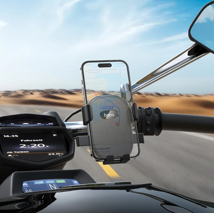Bike and Motorbike Phone Holder – Secure Handlebar Mount (H85)