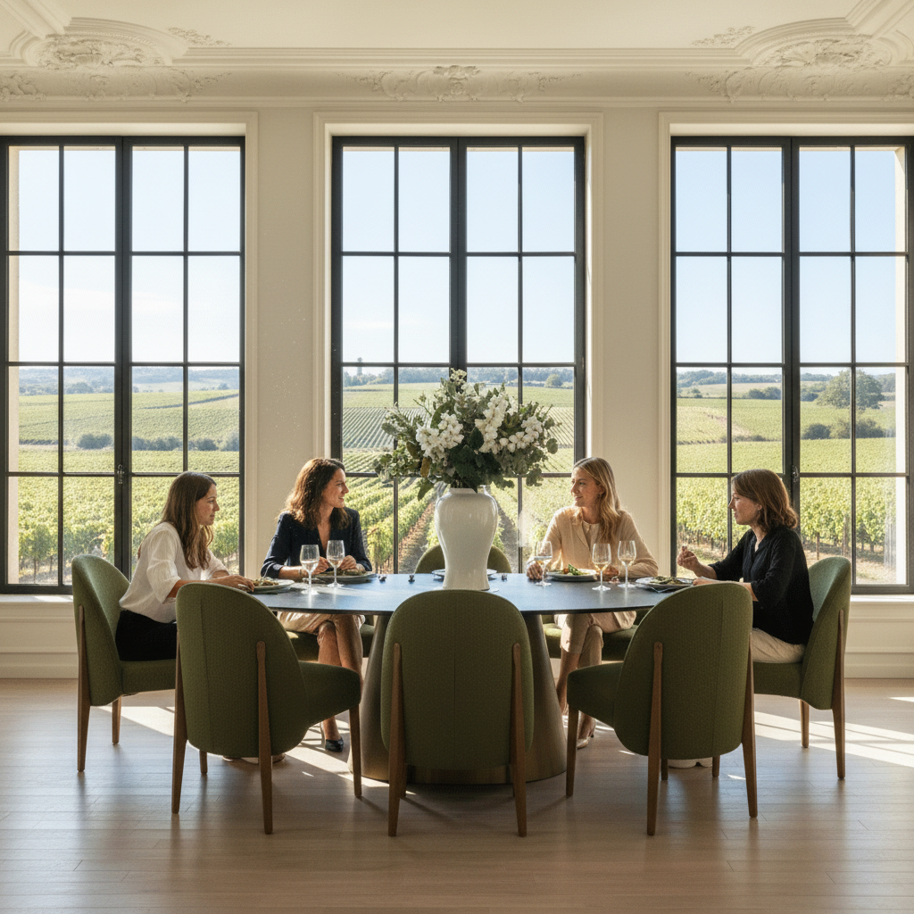 Hamberg Boucle Dining Chair - Olive at online8 furniture store Auckland