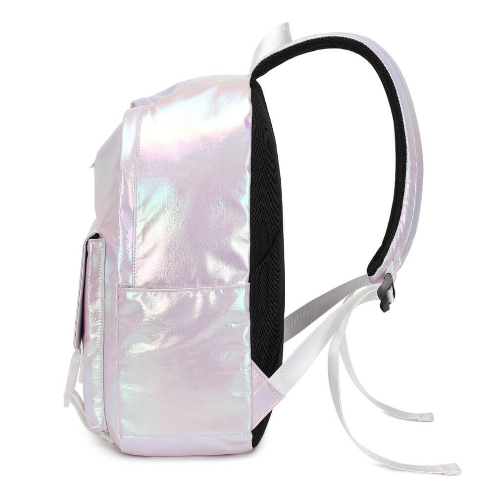 Pink & Blue Girls School Bags & Backpacks - Holographic