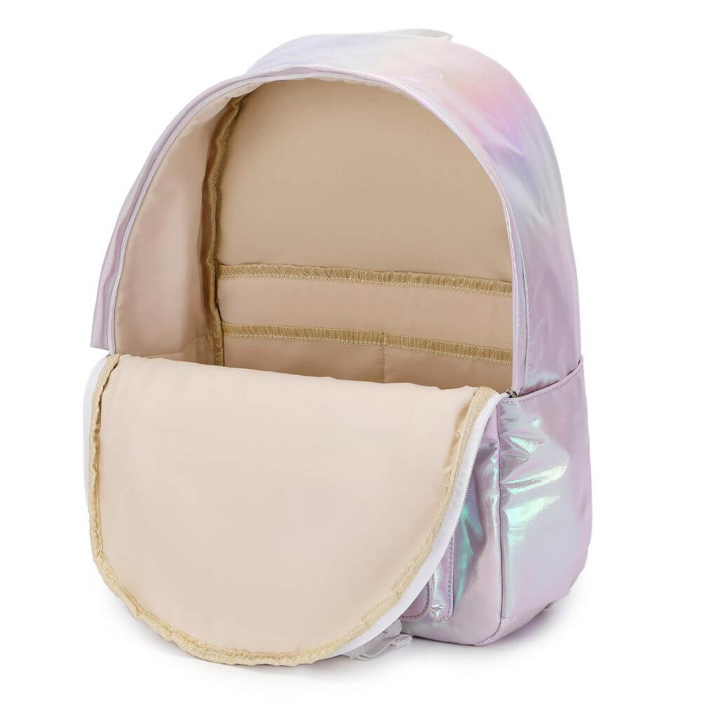 Pink & Blue Girls School Bags & Backpacks - Holographic