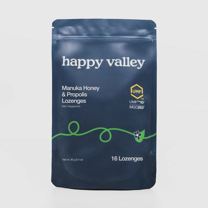 UMF 10+ Manuka Honey & Propolis Peppermint Lozenges