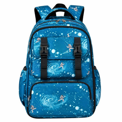 Boys School Bags & Black Kids Backpack | Astronaut Galaxy Backpack