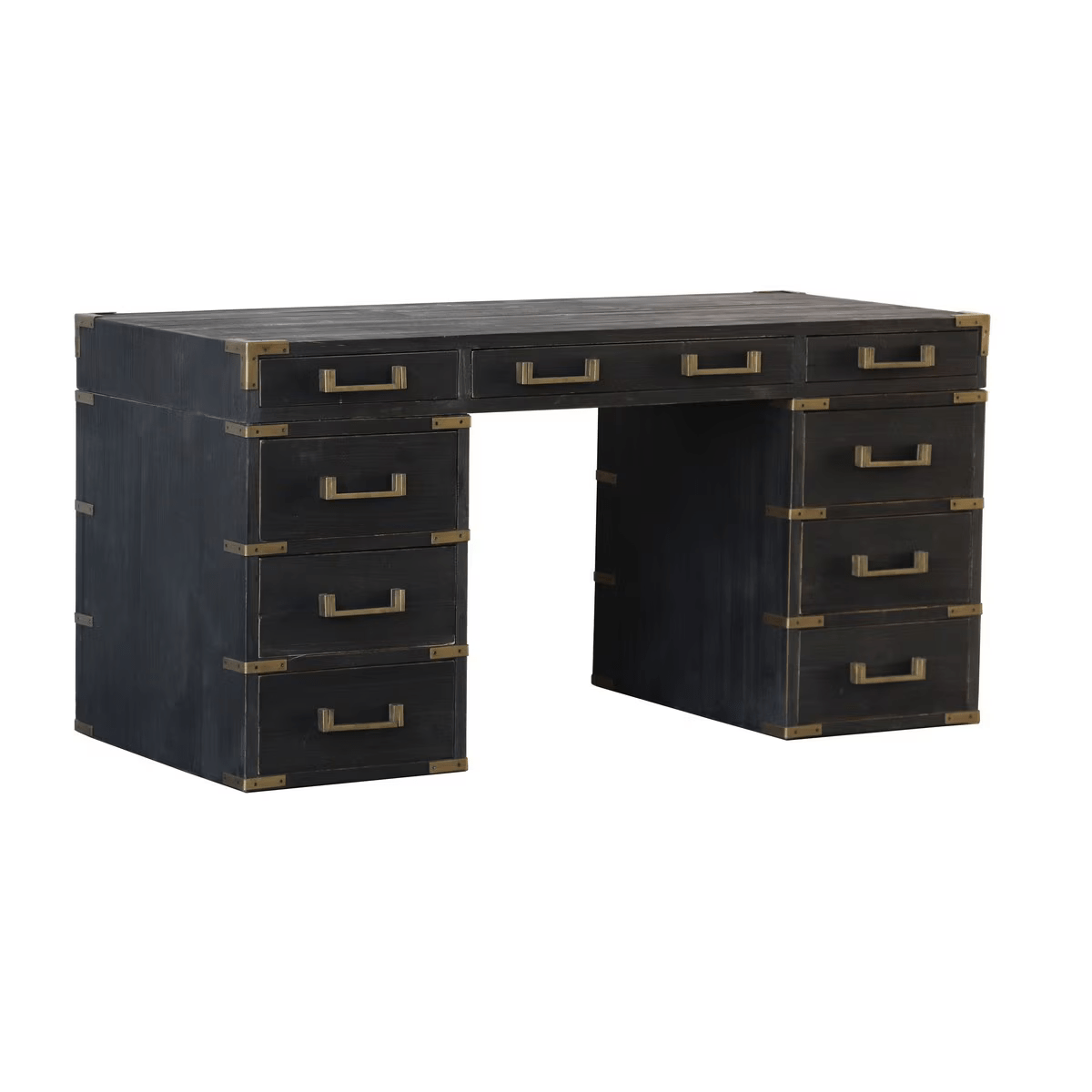 Harlequin Desk - Old Pine at online8 furniture store Auckland