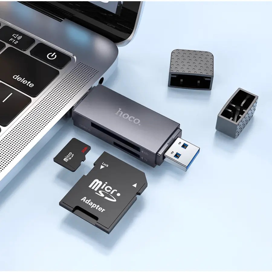 HB45 2-in-1 USB 3.0 Card Reader NZ – Dual USB-A & Type-C
